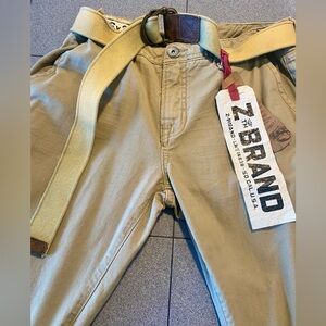 Z Brand Men's Khaki Twill Pants